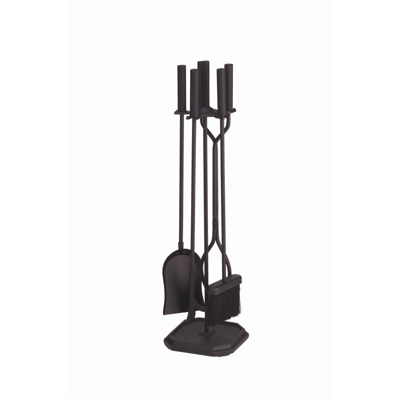Minuteman 4 Piece Iron Fireplace Tool Set II & Reviews Wayfair